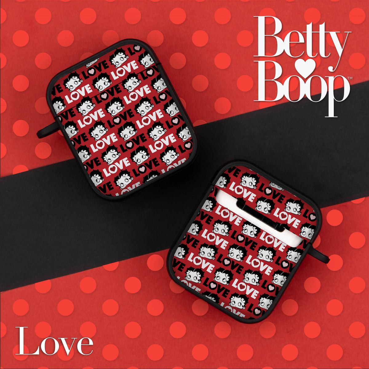 Betty Boop Classic HDX Apple AirPods Gen 1 & 2 Case Cover