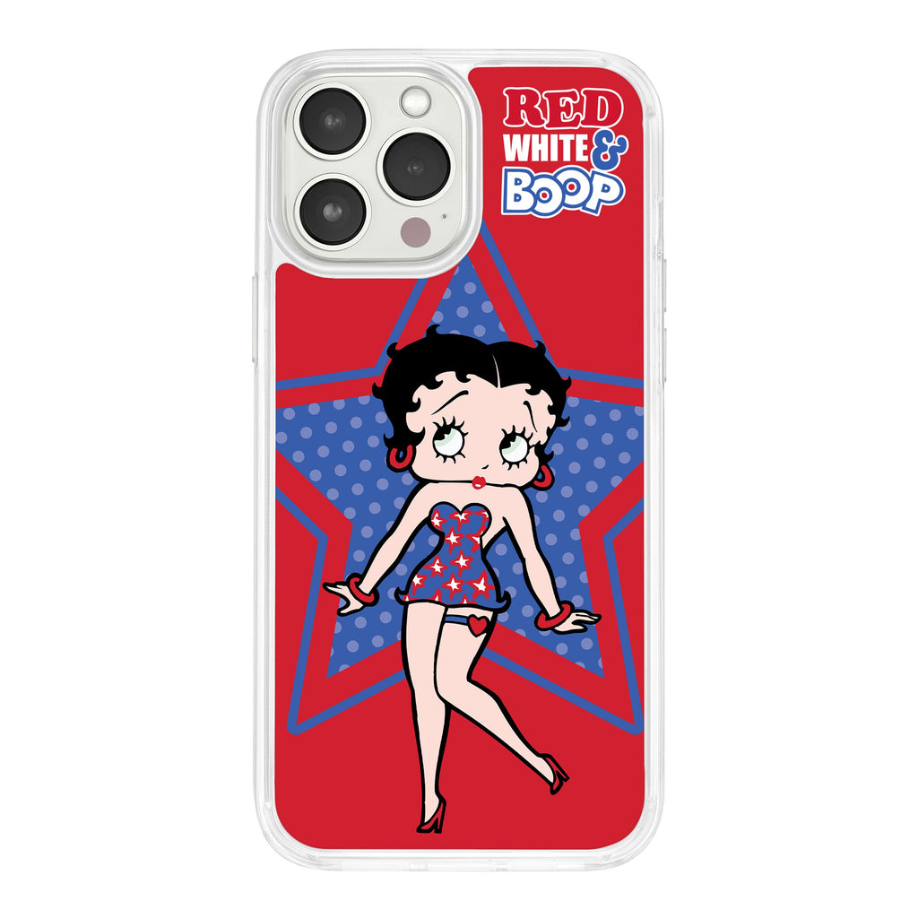 Betty Boop Red White & Boop HD Apple iPhone 13 Mag-Safe Phone Case