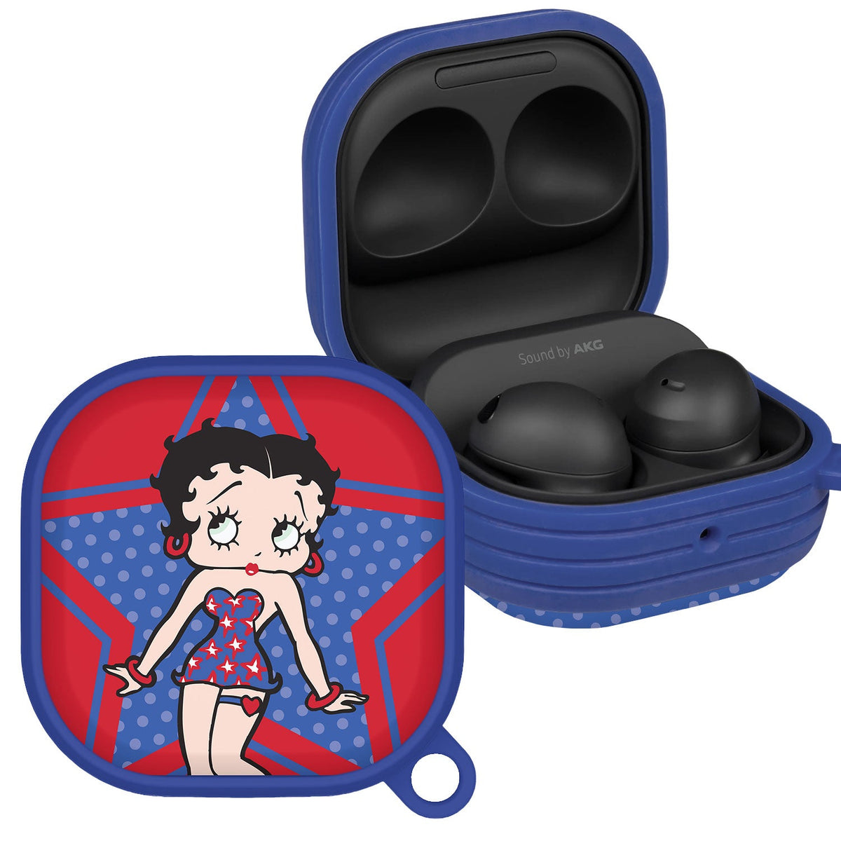 Betty Boop Red White & Boop HDX Samsung Galaxy Buds Pro Case Cover