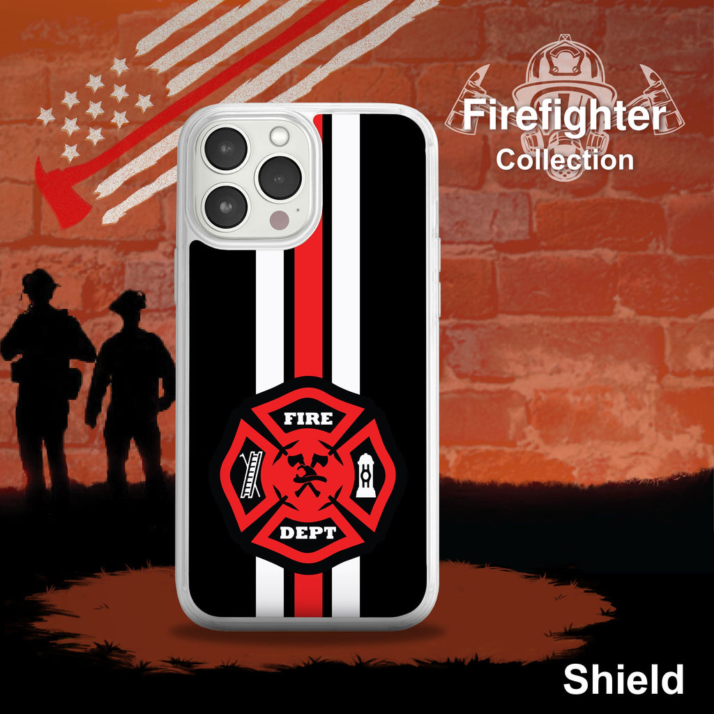 Firefighter HD Apple iPhone 14 Mag-Safe Phone Case