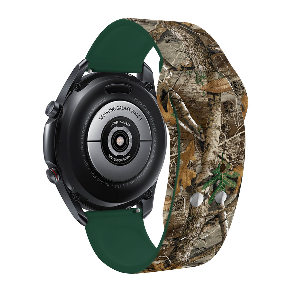 Realtree Edge HD  Watchband for Samsung, Garmin, Fossil, and More for Samsung, Garmin, Fossil, and More