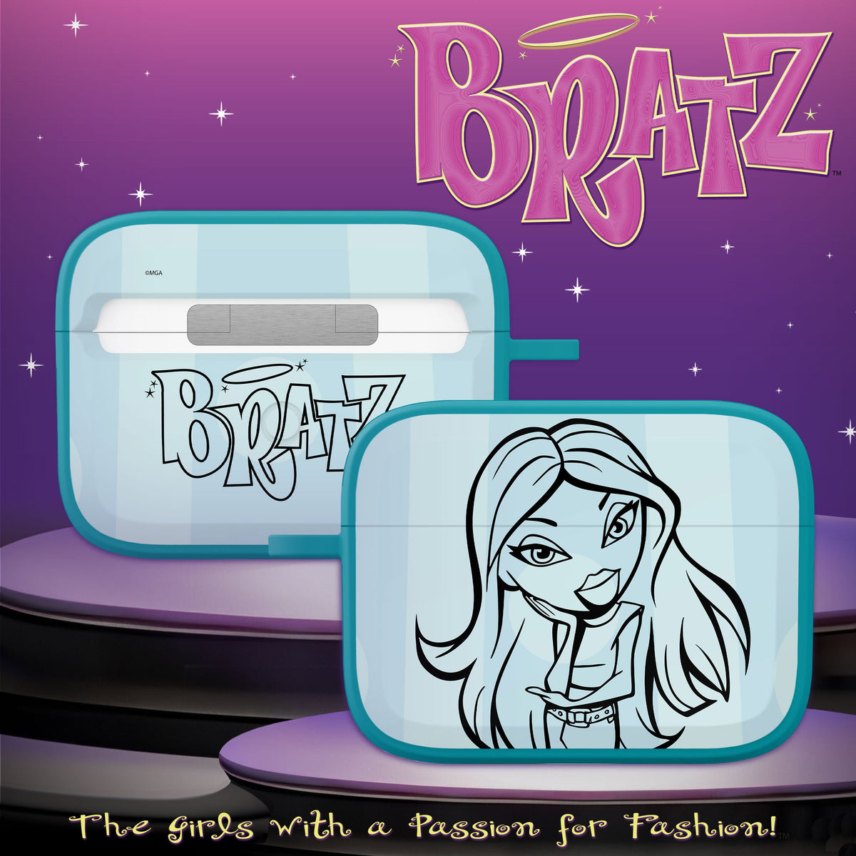 Bratz® Passion For Fashion HDX Apple AirPods Pro 1 & 2 Case Cover