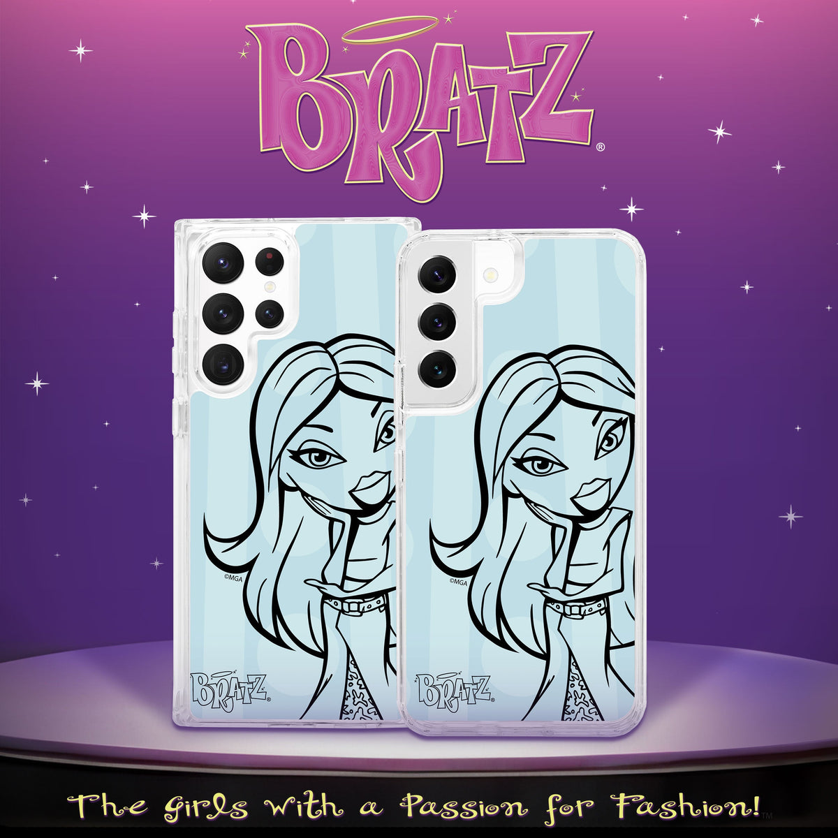 Bratz® Passion for Fashion HD Samsung Galaxy S22 Phone Case