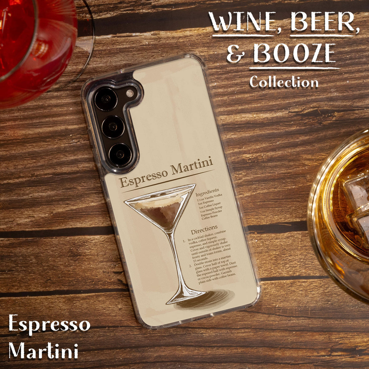 Wine, Beer, & Booze HD Samsung Galaxy S23 Phone Case