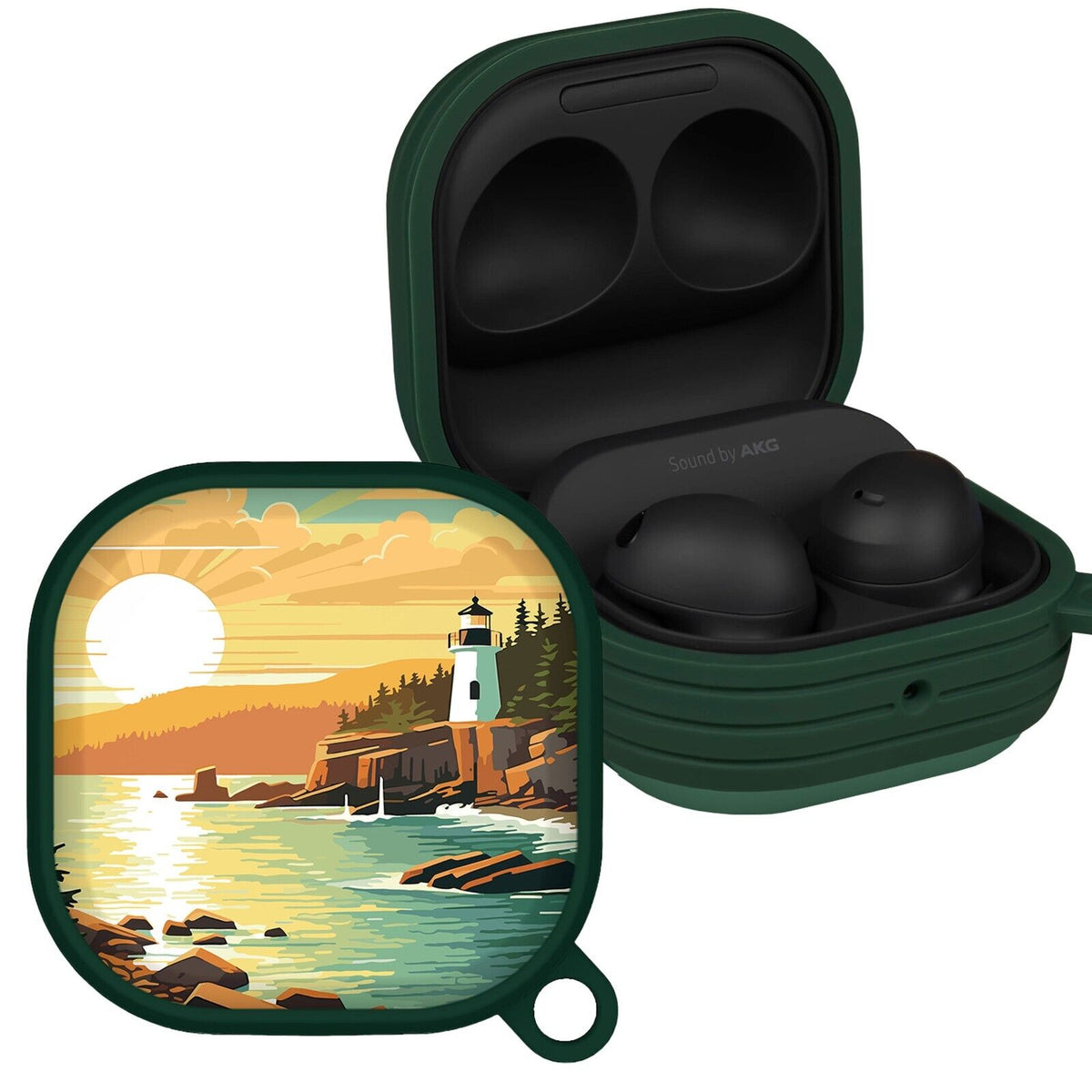 National Parks Acadia HDX Samsung Galaxy Buds Pro & Buds Live Case Cover