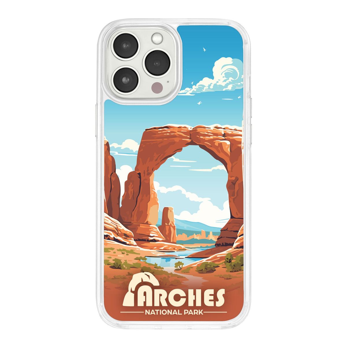 National Parks Arches HD Apple iPhone 16 Mag-Safe Phone Case