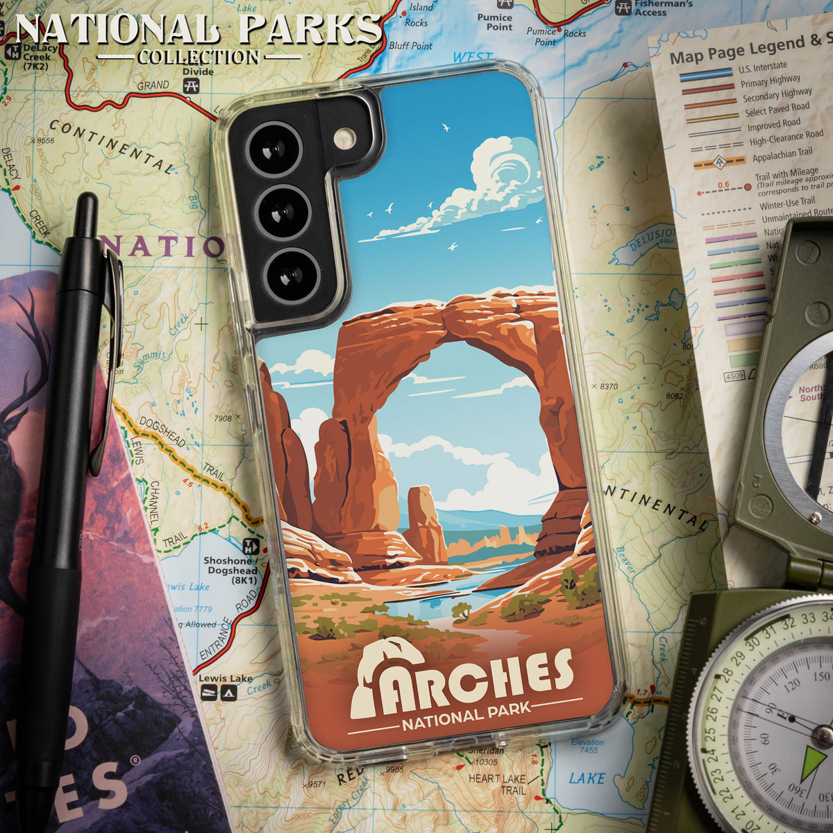 National Parks Arches HD Samsung Galaxy S23 Phone Case