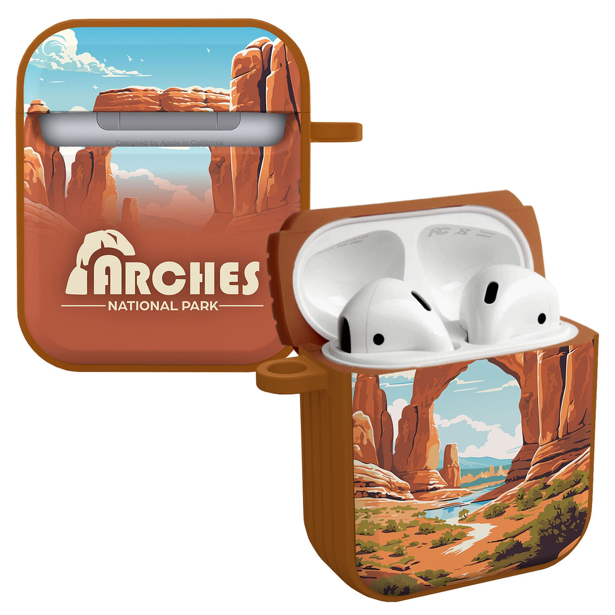 National Parks Arches HDX Apple Airpods Gen 1 & 2 Case Cover