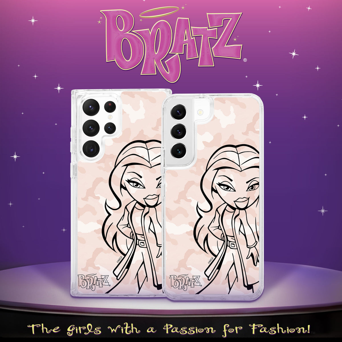Bratz® Passion for Fashion HD Samsung Galaxy S22 Phone Case
