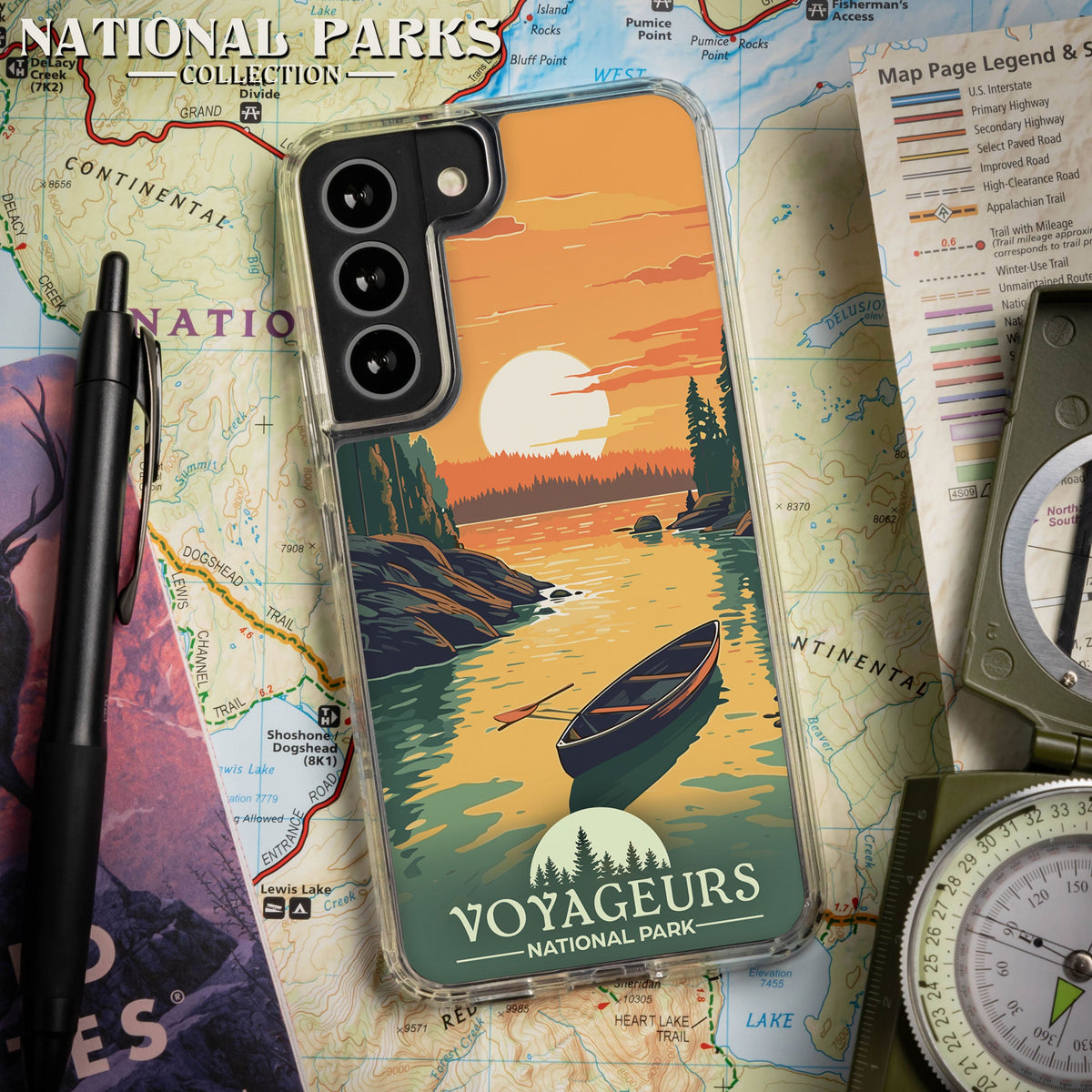 National Parks Voyageurs HD Samsung Galaxy S22 Phone Case