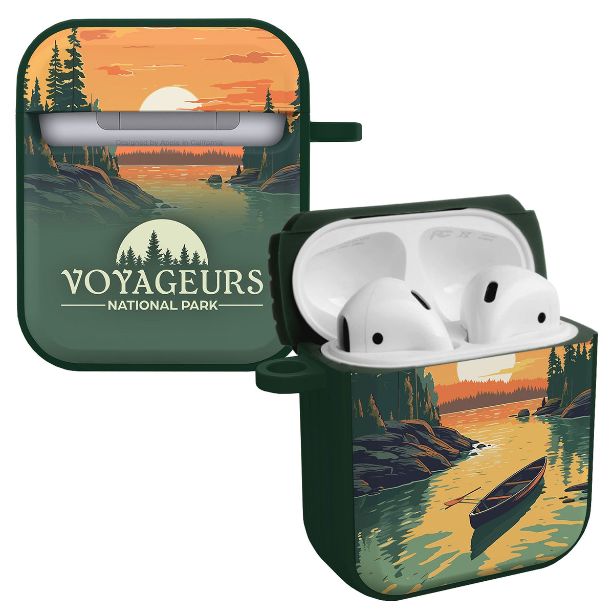 National Parks Voyageurs HDX Apple Airpods Gen 1 & 2 Case Cover