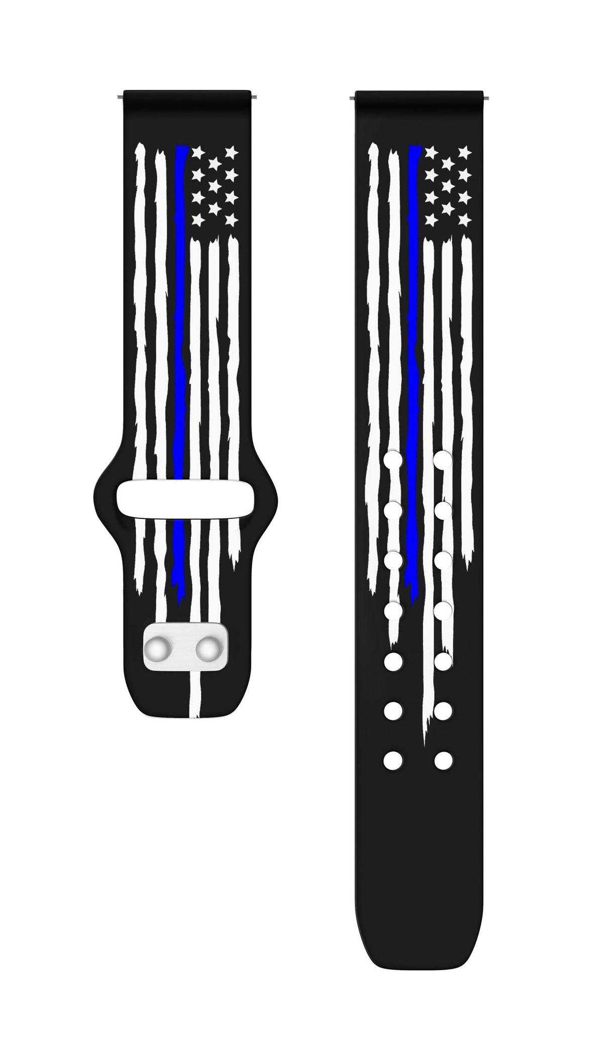 Law Enforcement HD Watchband for Samsung, Garmin, Fossil, and More for Samsung, Garmin, Fossil, and More