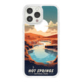 National Parks Hot Springs HD Apple iPhone 16 Mag-Safe Phone Case