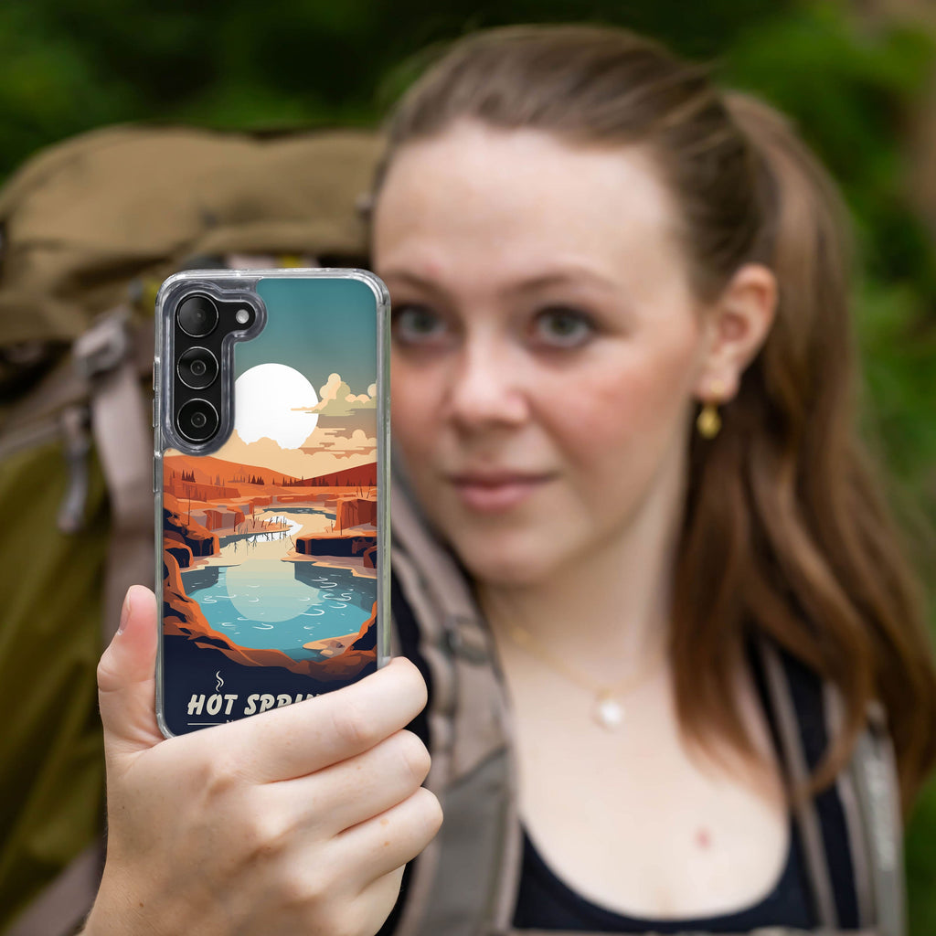 National Parks Hot Springs HD Samsung Galaxy S24 Phone Case