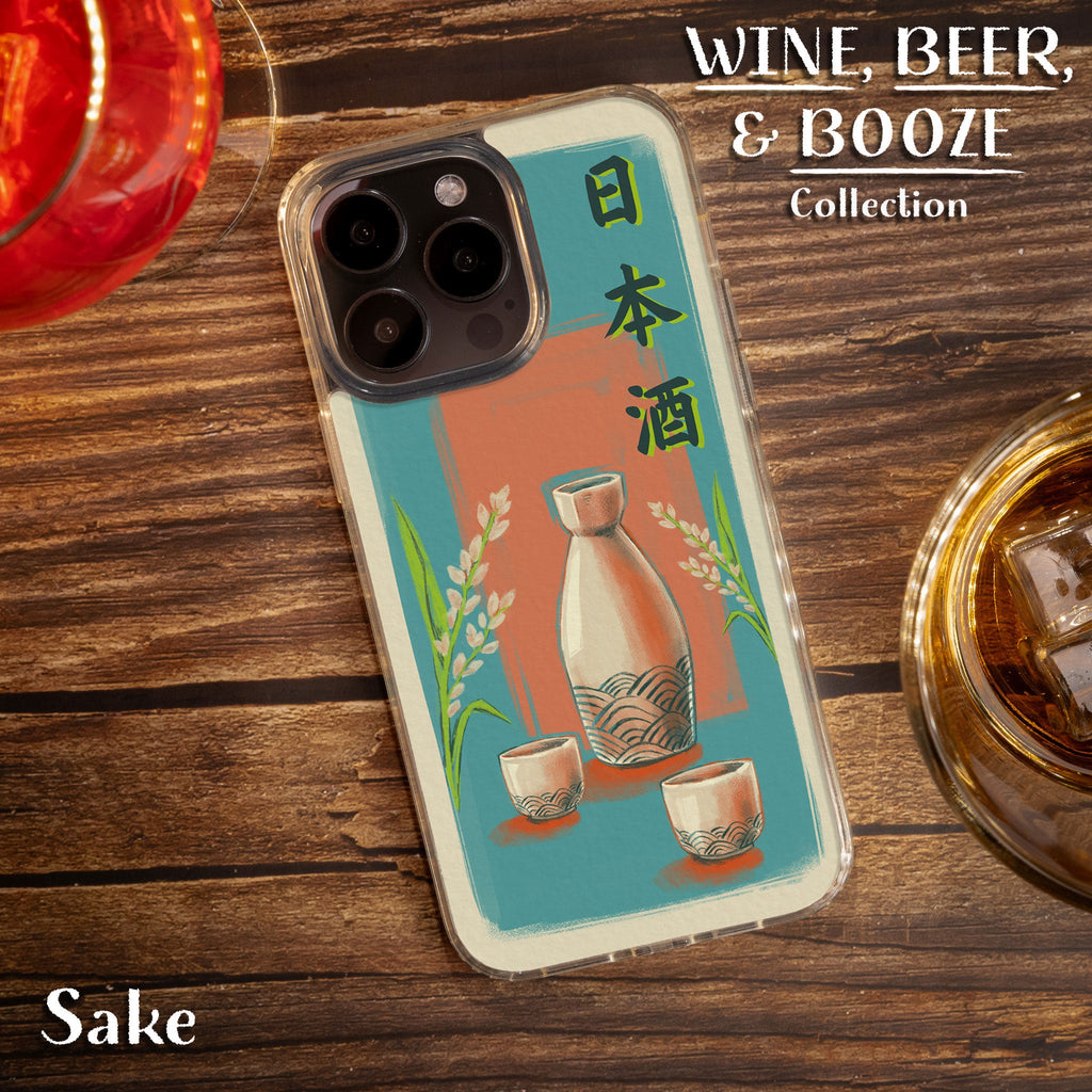 Wine, Beer, & Booze HD Apple iPhone 12 Series Mag-Safe Phone Case