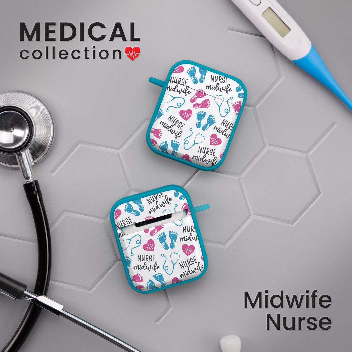 Nursing HDX Apple AirPods Gen 1 & 2 Case Cover