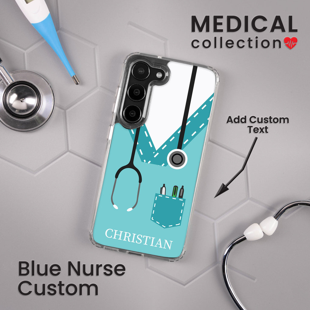 Nurse HD Custom Name Samsung Galaxy S21 Phone Case