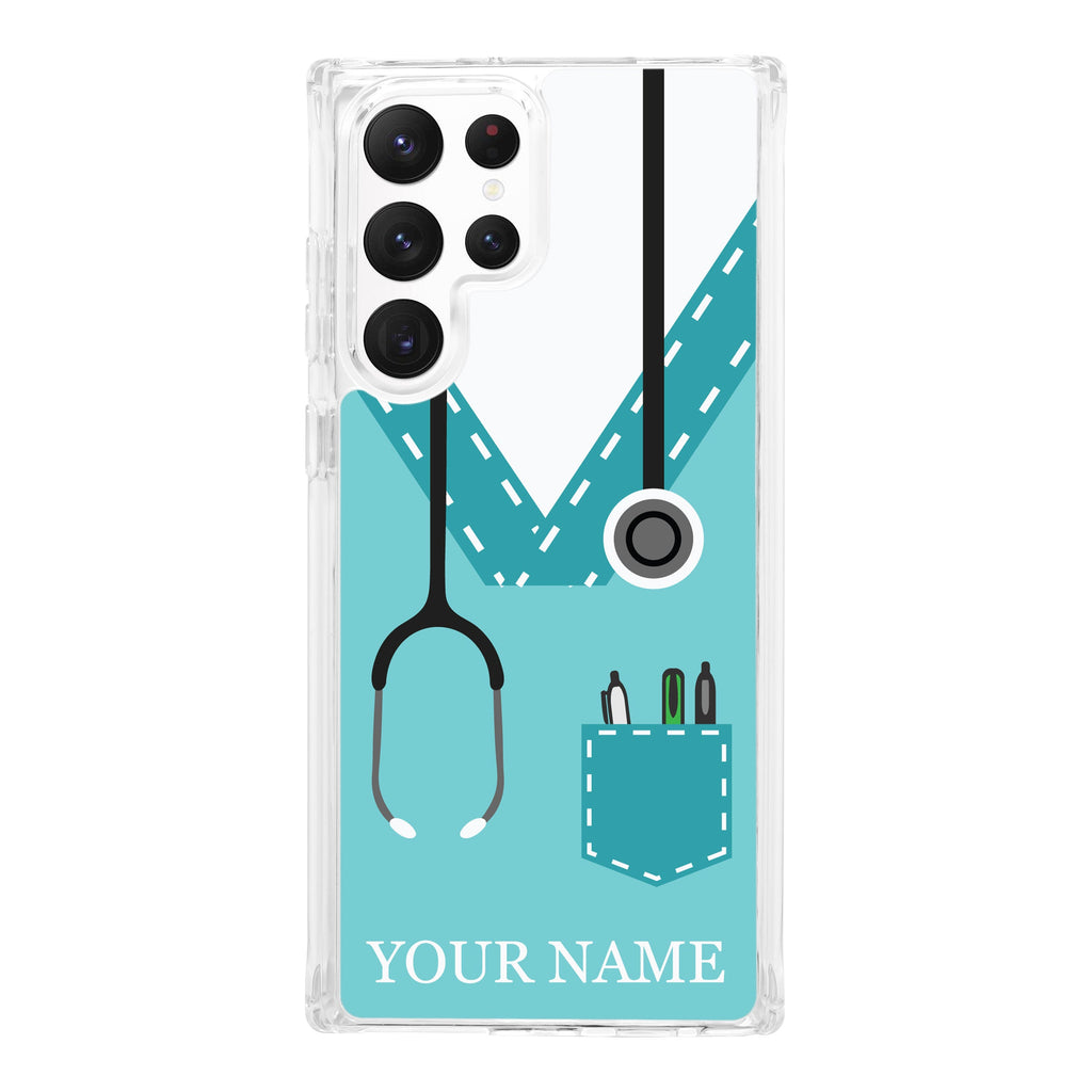Nurse HD Custom Name Samsung Galaxy S22 Phone Case
