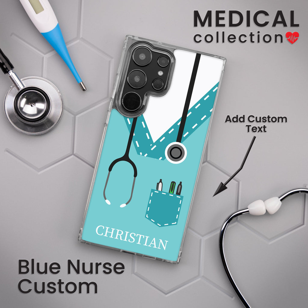 Nurse HD Custom Name Samsung Galaxy S22 Phone Case