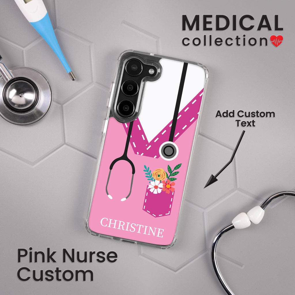 Nurse HD Custom Name Samsung Galaxy S21 Phone Case