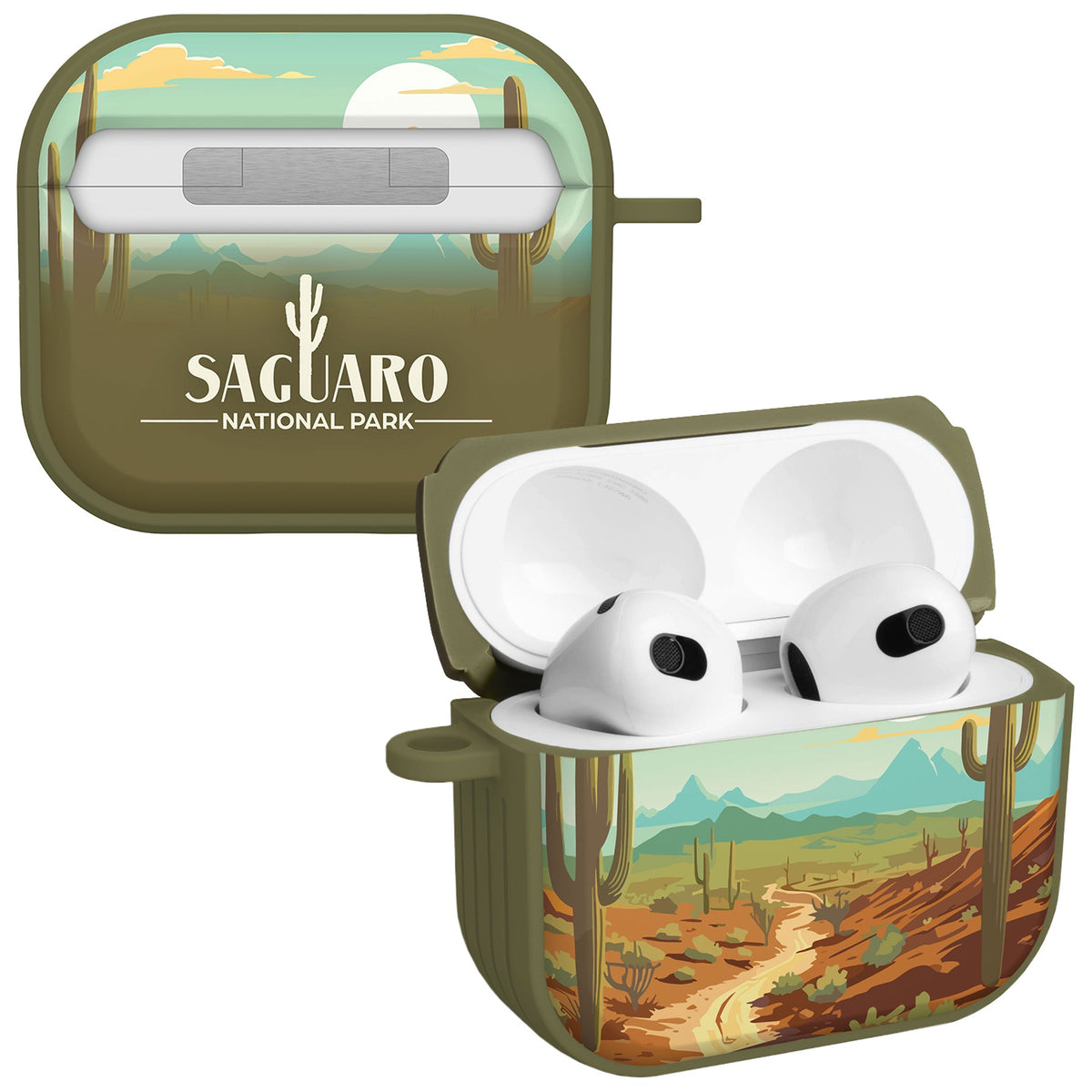 National Parks Saguaro HDX Apple Airpods Gen 3 Case Cover