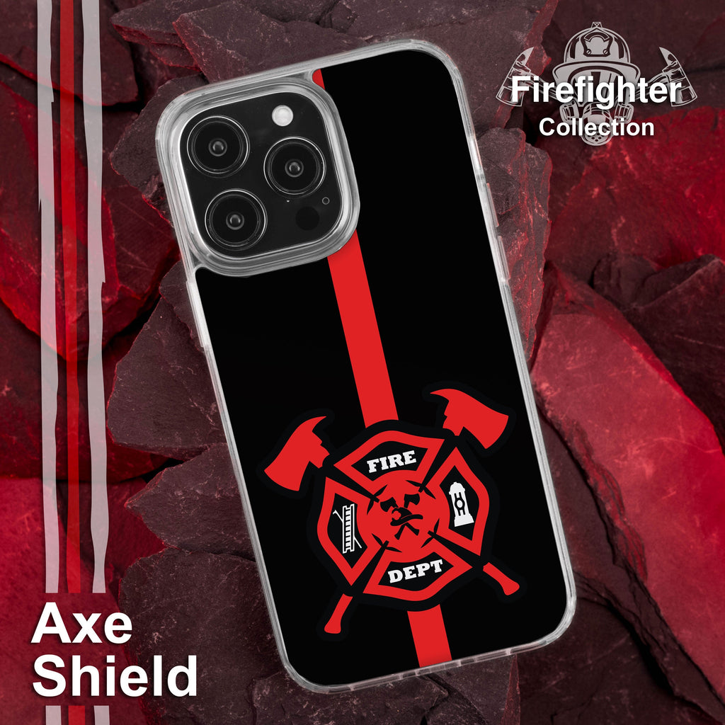 Firefighter HD Apple iPhone 14 Mag-Safe Phone Case