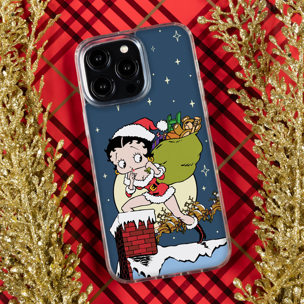 Betty Boop Happy Holidays HD Apple iPhone 11 Series Phone Case