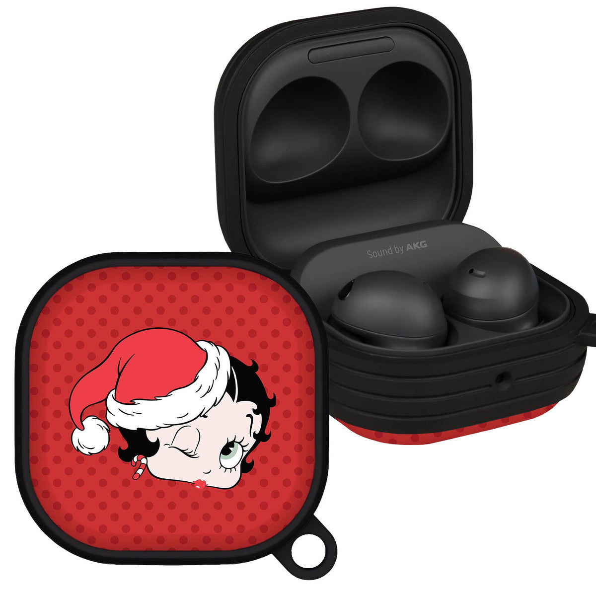 Betty Boop Christmas HDX Samsung Galaxy Buds Pro Case Cover