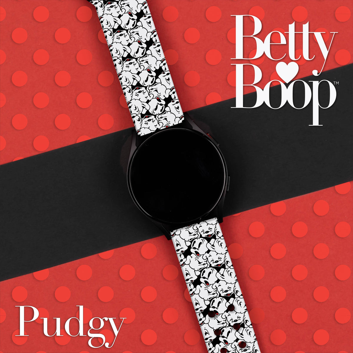 Betty Boop Classic HD  Watchband for Samsung, Garmin, Fossil, and More