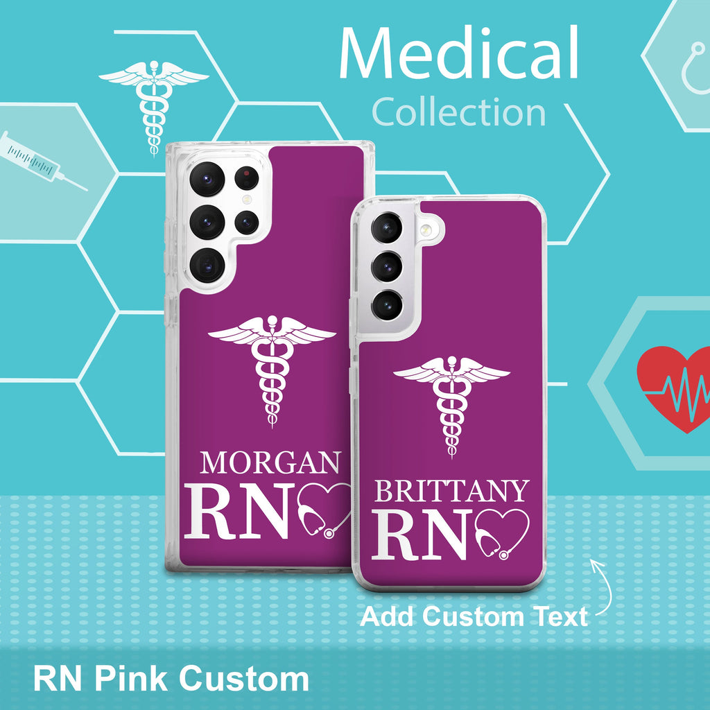 Nurse HD Custom Name Samsung Galaxy S21 Phone Case