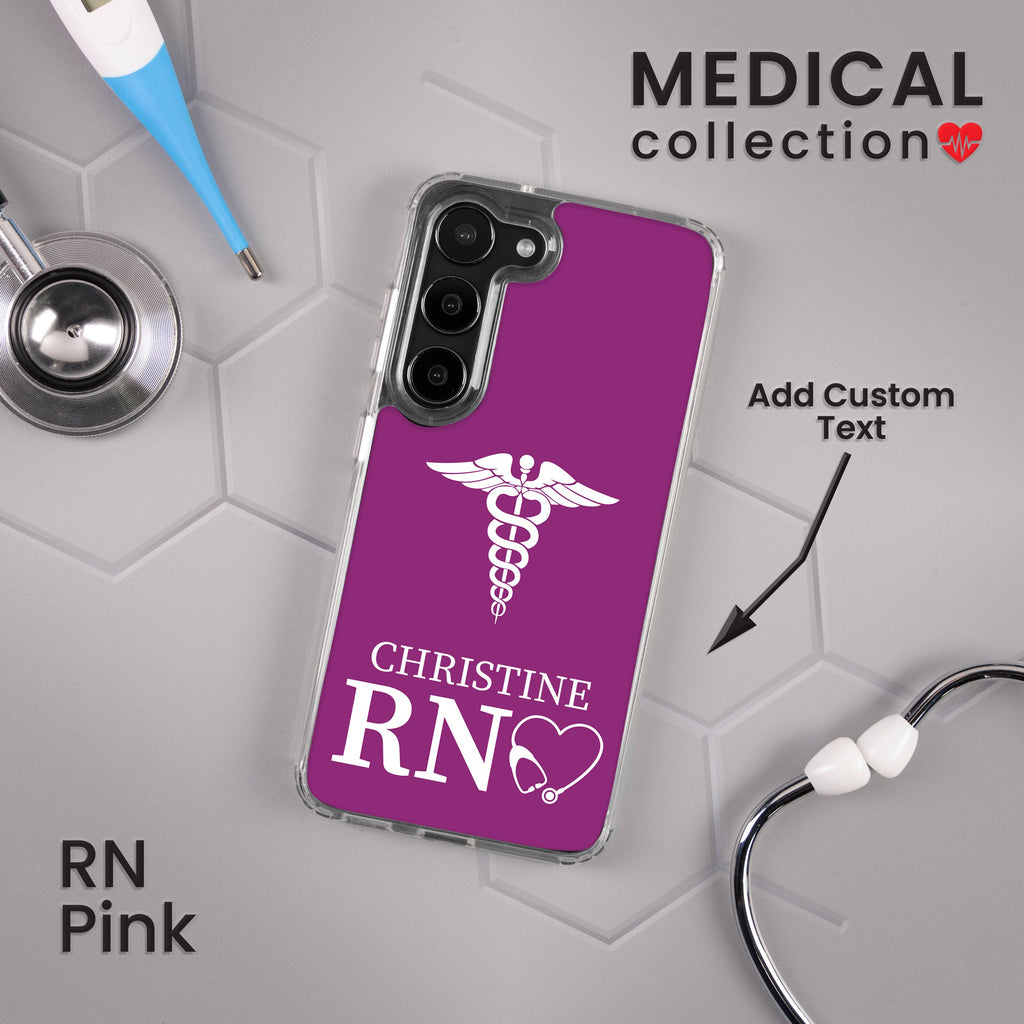 Nurse HD Custom Name Samsung Galaxy S21 Phone Case