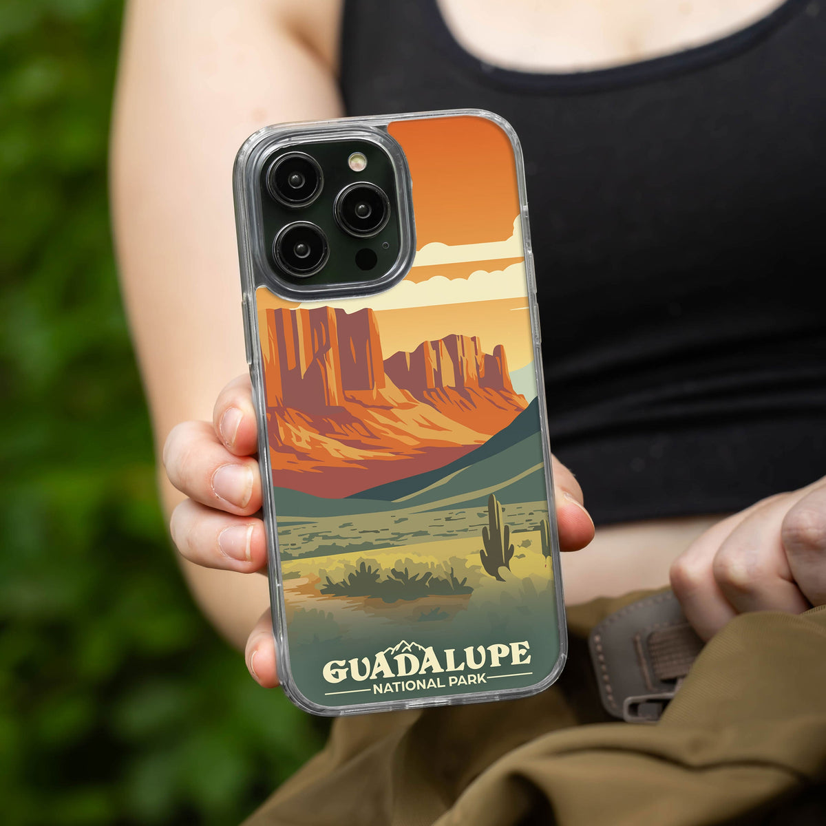 National Parks Guadalupe HD Apple iPhone 13 Series Mag-Safe Phone Case