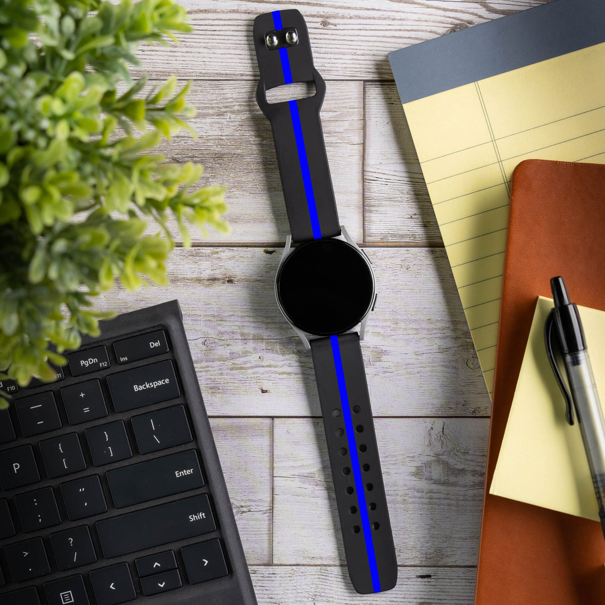 Law Enforcement HD Watchband for Samsung, Garmin, Fossil, and More for Samsung, Garmin, Fossil, and More