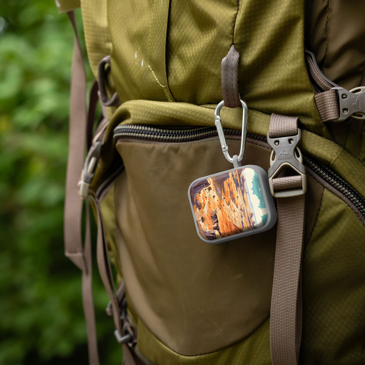 National Parks Petrified Forest HDX Apple Airpods Gen 1 & 2 Case Cover