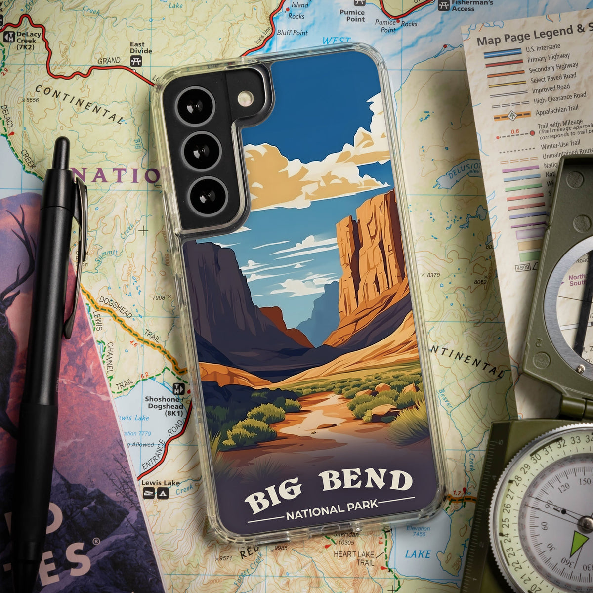 National Parks Big Bend HD Samsung Galaxy S22 Phone Case