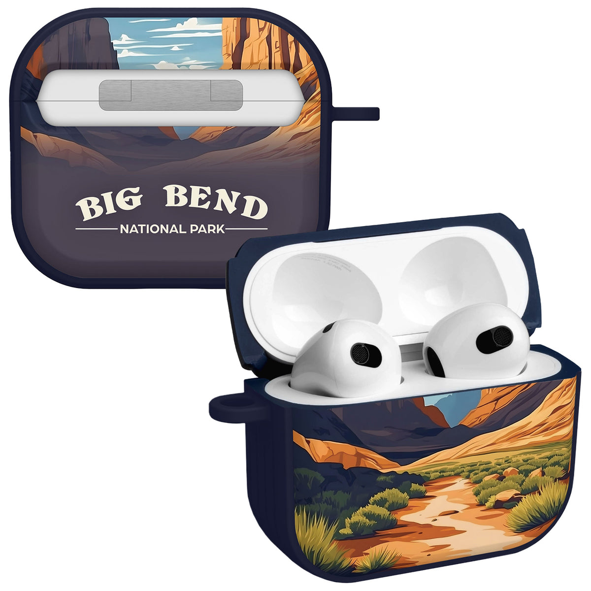 National Parks Big Bend HDX Apple Airpods Gen 3 Case Cover