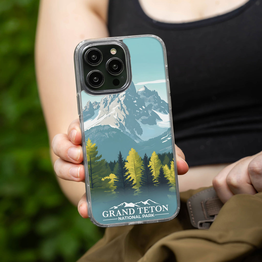 National Parks Grand Teton HD Apple iPhone 13 Series Mag-Safe Phone Case