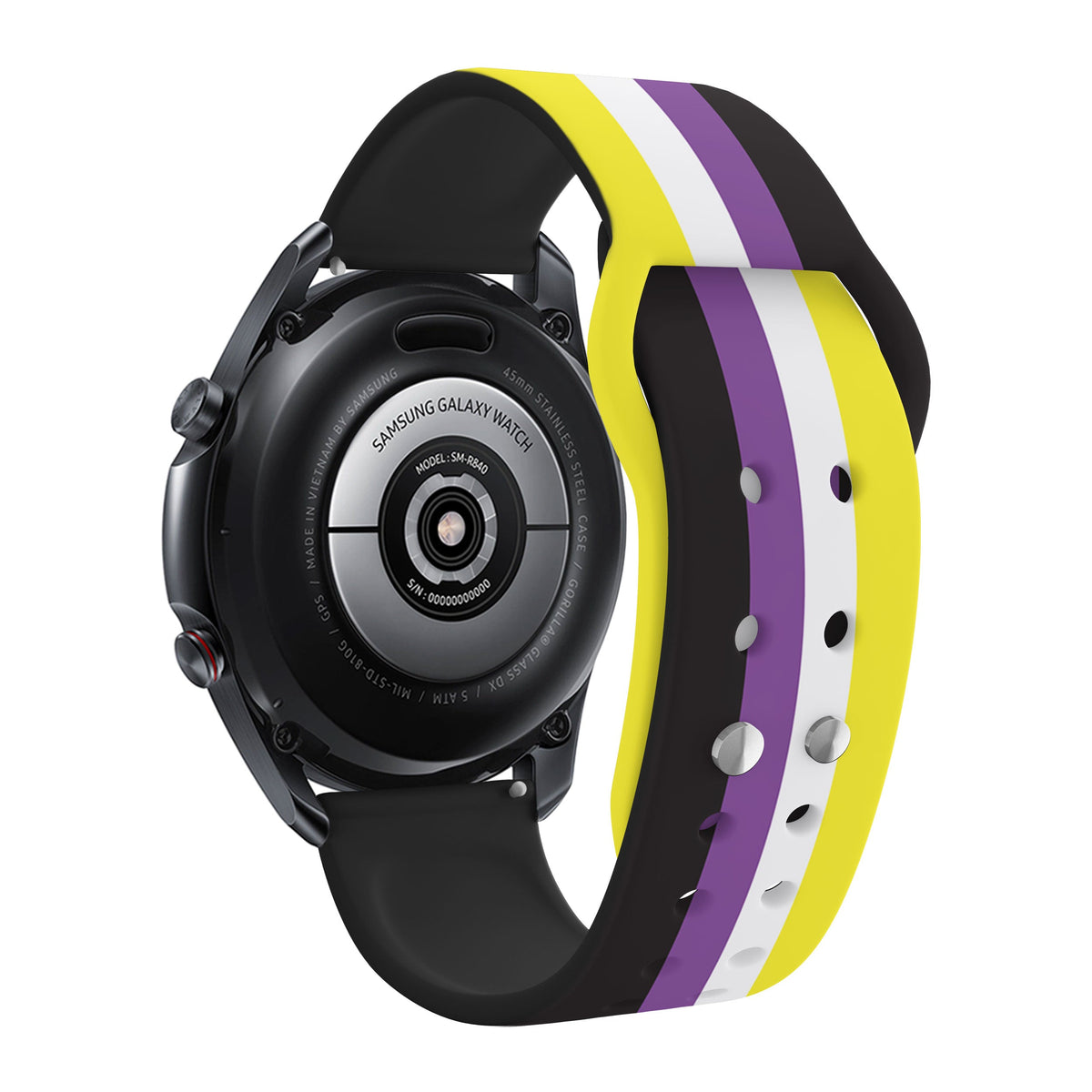 Pride HD  Watchband for Samsung, Garmin, Fossil, and More for Samsung, Garmin, Fossil, and More