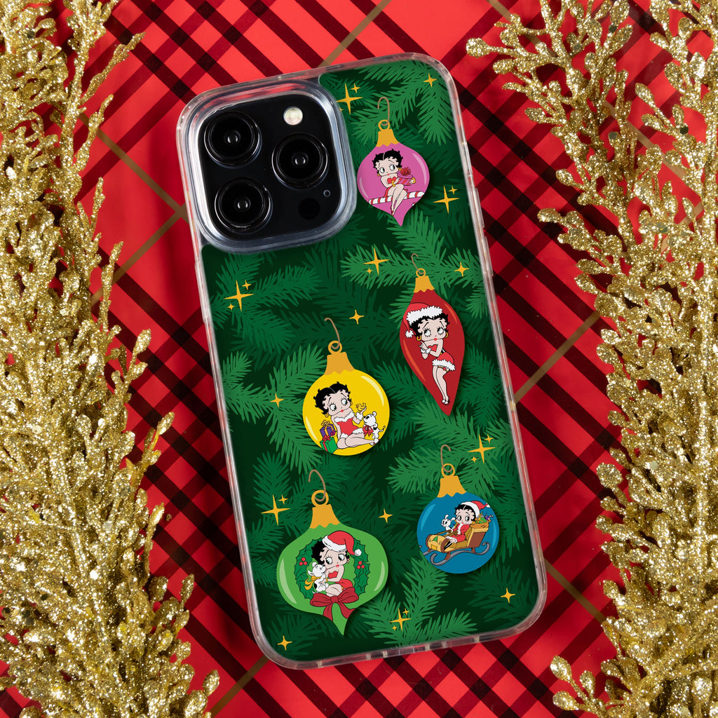 Betty Boop Happy Holidays HD Apple iPhone 11 Series Phone Case