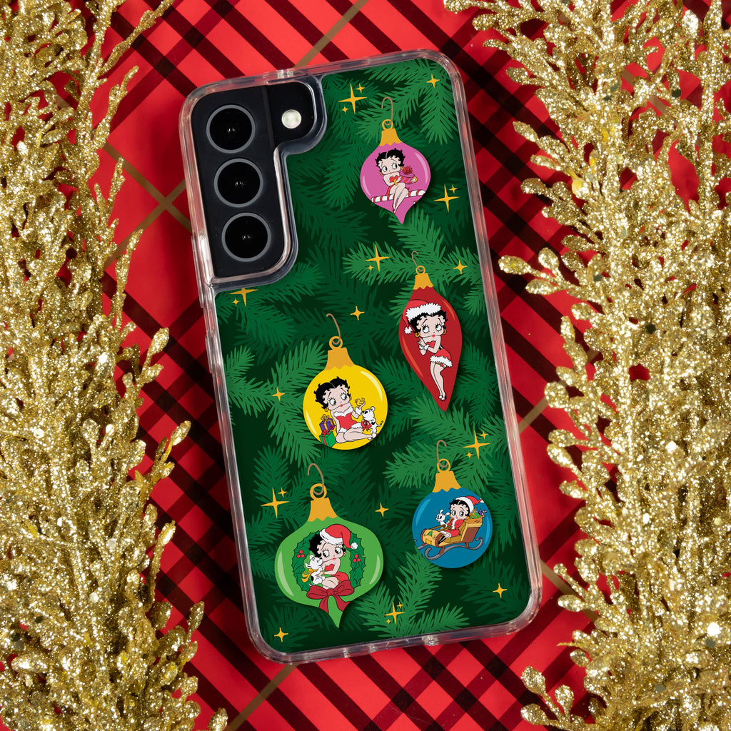 Betty Boop Happy Holidays HD Samsung Galaxy S23 Phone Case