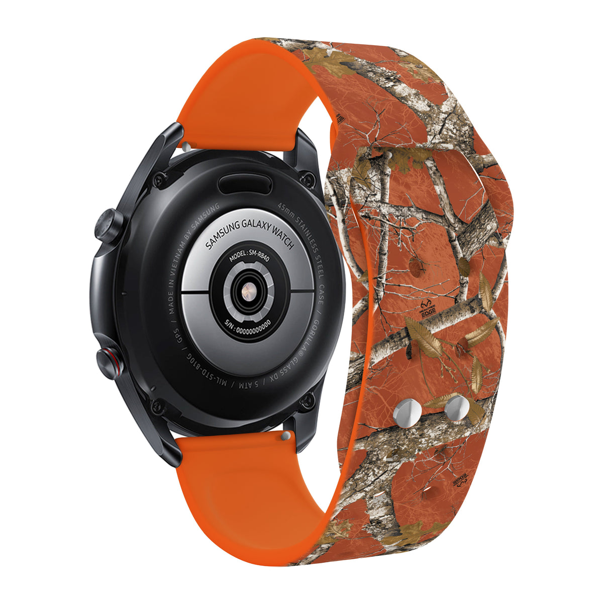 Realtree Edge HD  Watchband for Samsung, Garmin, Fossil, and More for Samsung, Garmin, Fossil, and More
