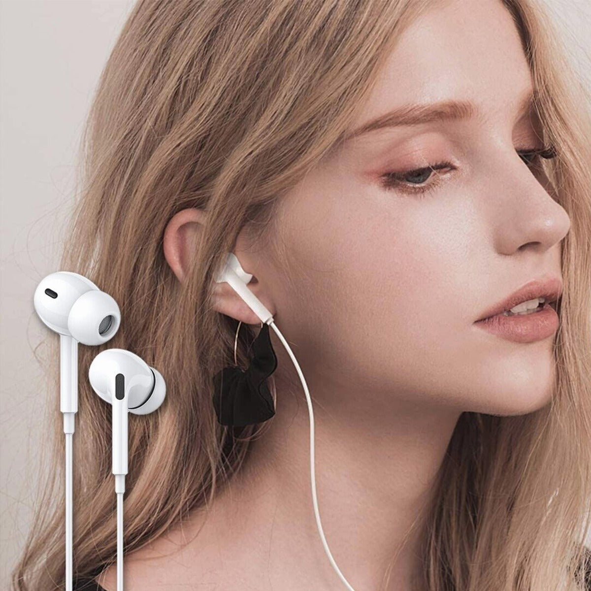 USB-C Wired Earbuds with Microphone & Remote