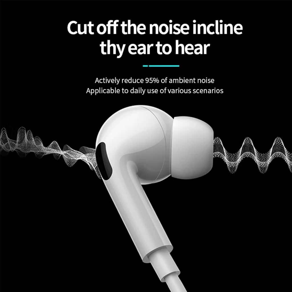 USB-C Wired Earbuds with Microphone & Remote