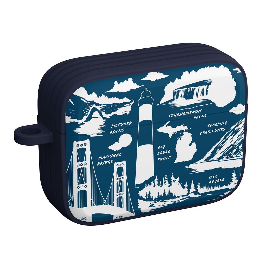 Michigan HDX Apple AirPods Pro 1 & 2 Case Cover