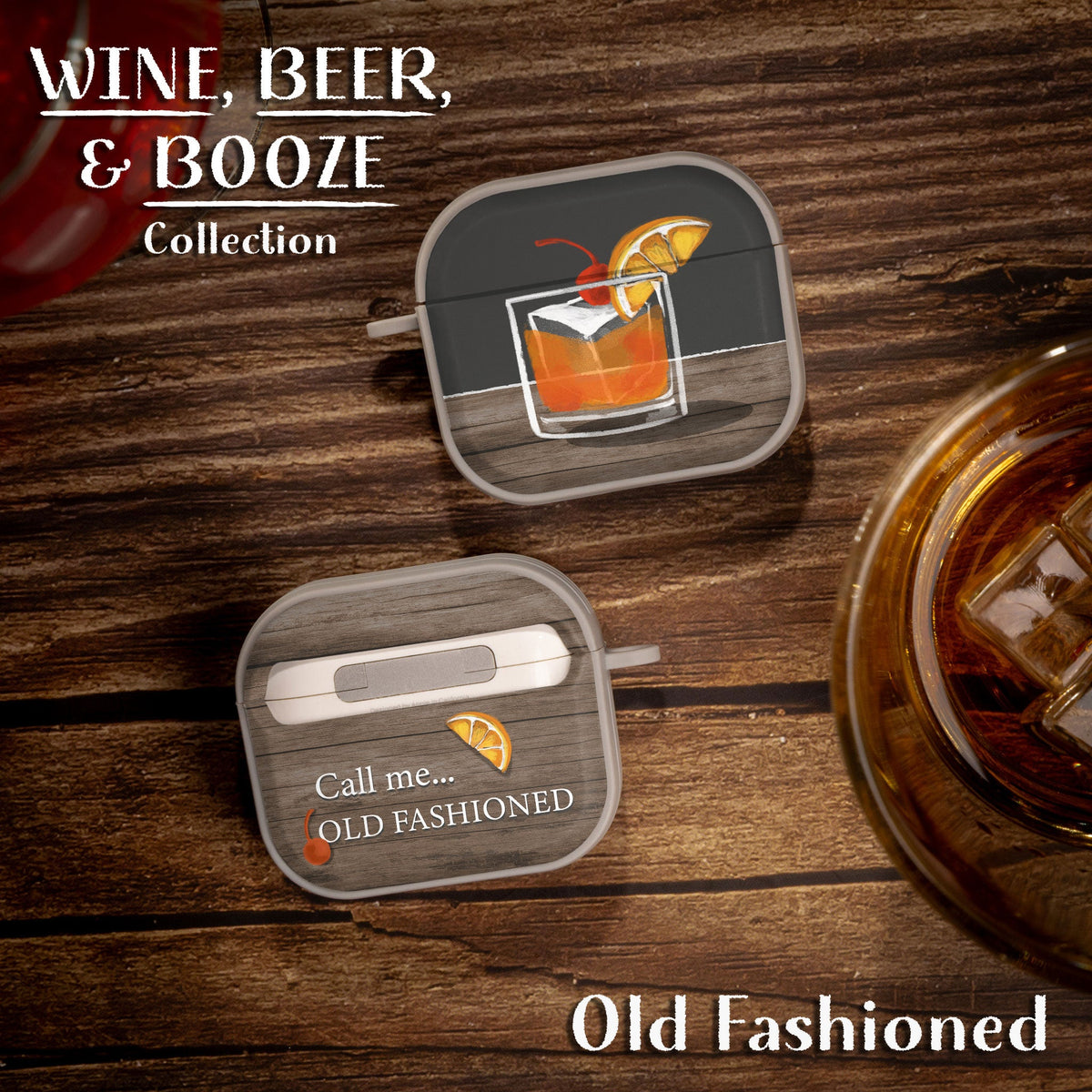 Wine, Beer, & Booze HDX Apple AirPods Gen 3 Case Cover