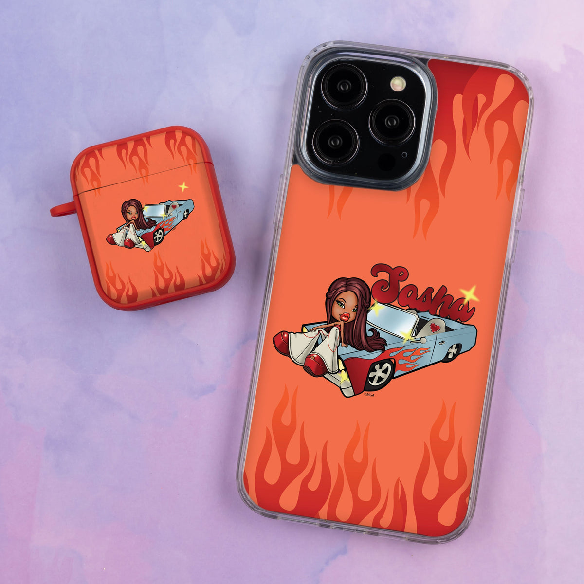 Bratz® Passion For Fashion HD Apple iPhone 12 Mag-Safe Phone Case and AirPods Gen 1 & 2 Combo Package