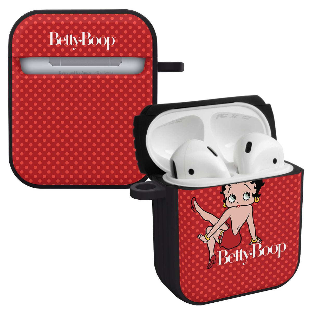 Betty Boop Classic HDX Apple AirPods Gen 1 & 2 Case Cover