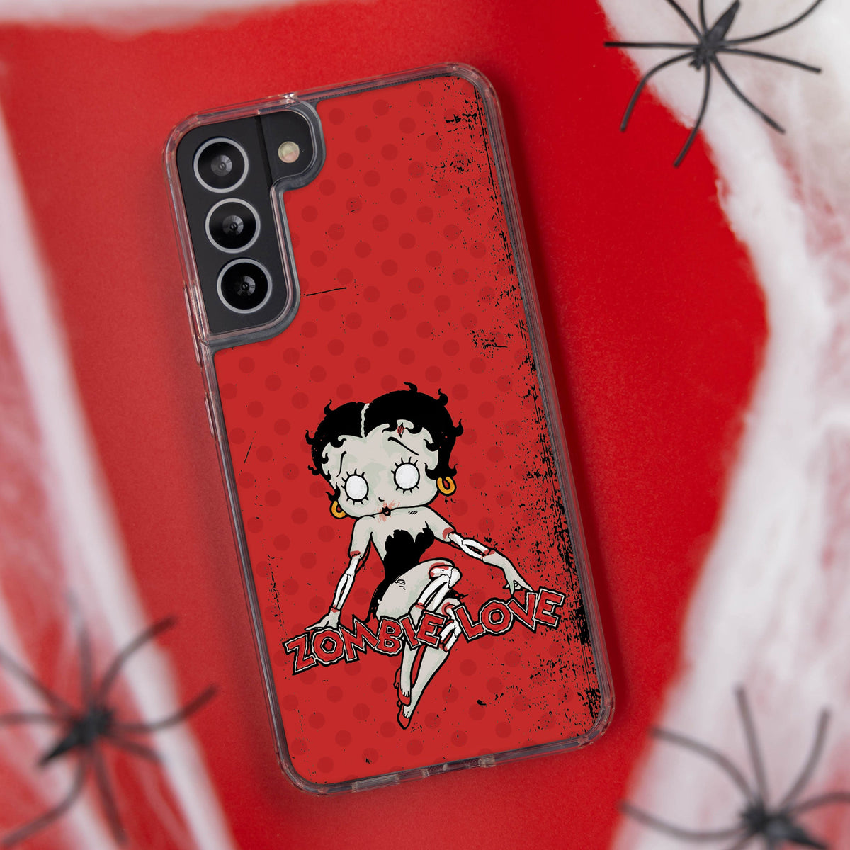 Betty Boop Zombie Love HD Samsung Galaxy S22 Series Phone Case