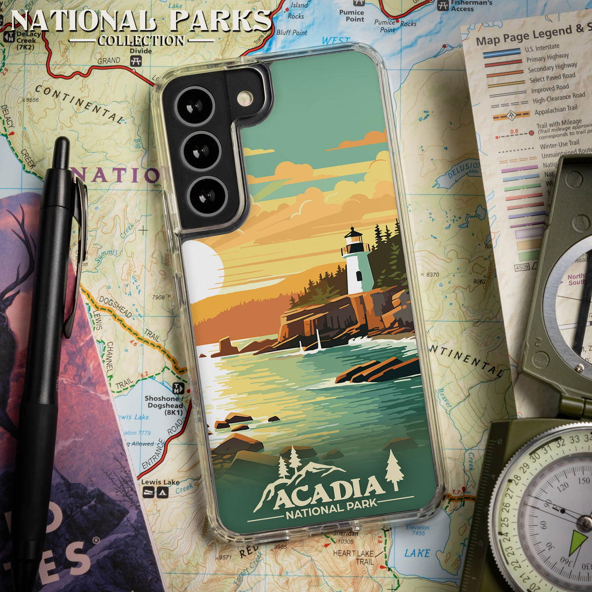 National Parks Acadia HD Samsung Galaxy S22 Phone Case