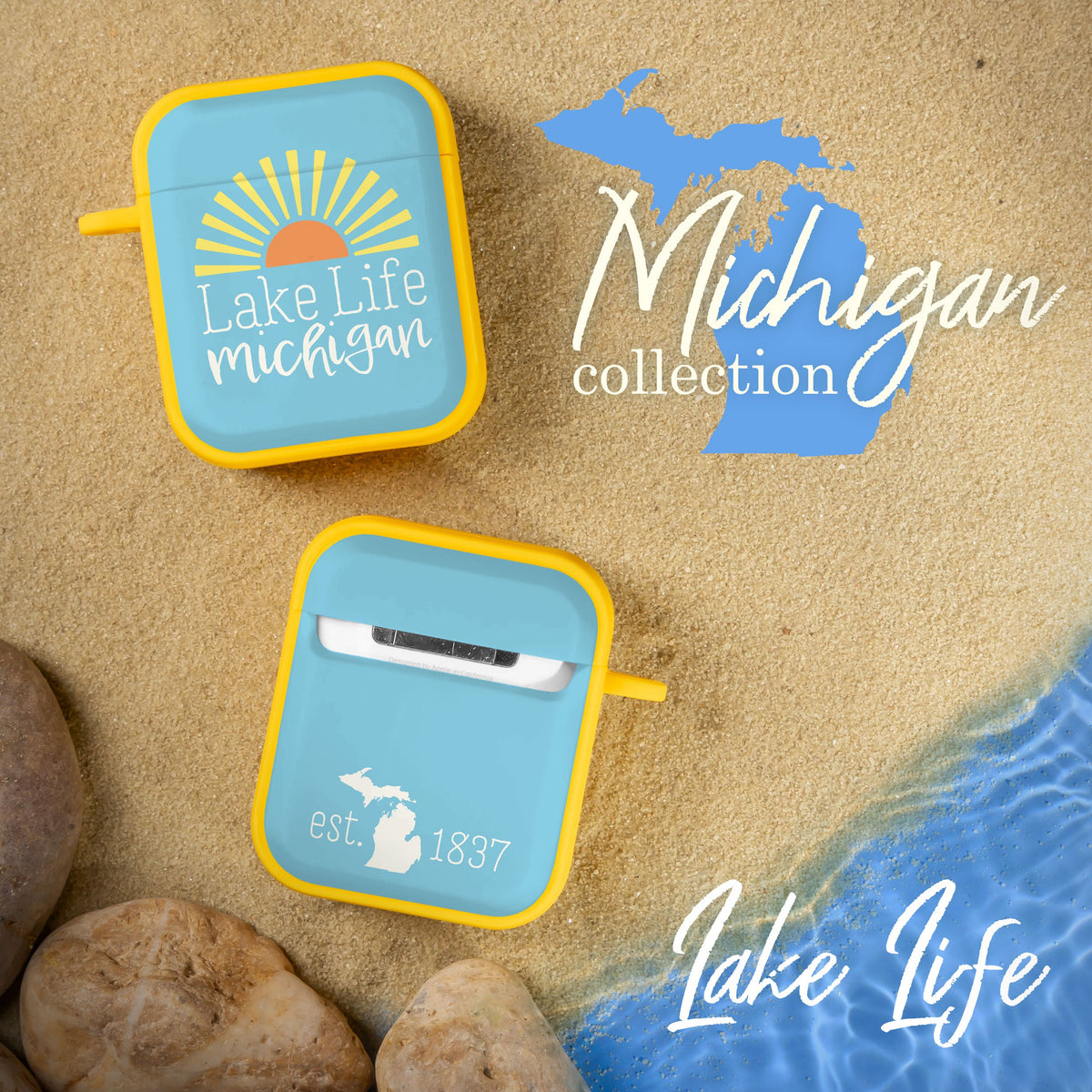 Michigan HDX Apple AirPods Gen 1 & 2 Case Cover